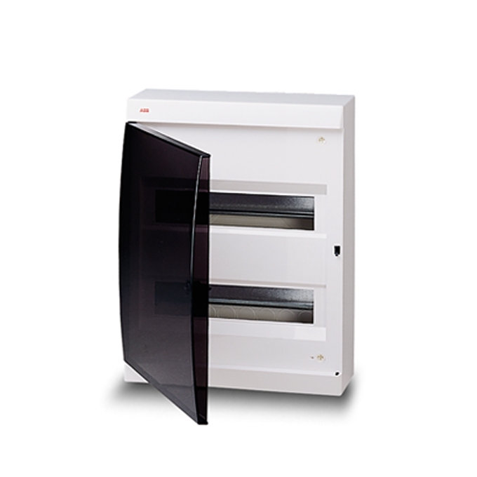 Бокс RESI9 MP (MINI PRAGMA)  Schneider Electric Plast_ENCL MIP12212S 2ряда/24модуля навесной прозрачная дверь
