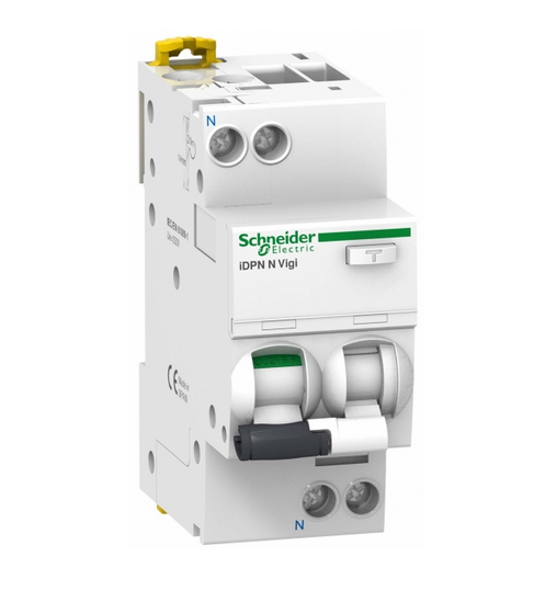 Дифференциальный автомат  2П  16А  30мA  Schneider Electric  iDPN N VIGI 6кА 16A C 30MA Asi A9D33616