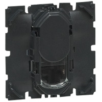 Legrand  Celiane Розетка механизм компьютерная 1-местная RJ45 UTP категория 6 ( чтобы сделать компьютерную 2-местную - этот код 2 шт) 67344