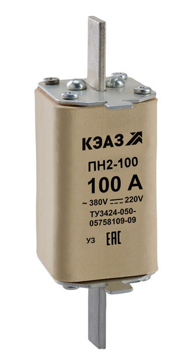 Вставка плавкая ПН2-100-10А-У3-КЭАЗ