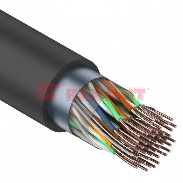 FTP 25PR 24AWG CAT5 305м Кабель OUTDOOR 01-1203 REXANT