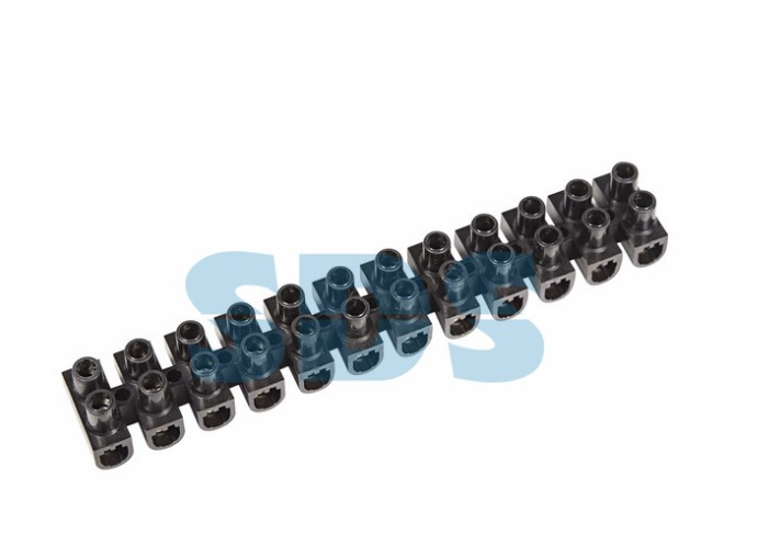 Колодка клеммная  КВ-12  16А  12мм2  PP(полипропилен)  черный  REXANT 07-5012-2
