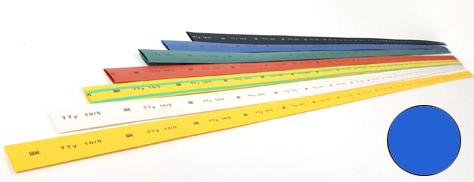 Термоусадочная трубка ТТУ 45/22,5 синяя 1 м IEK (кратно 20)