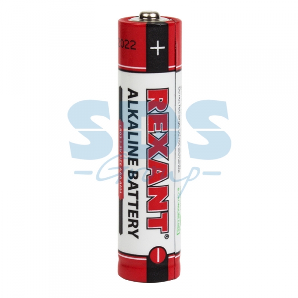Элемент питания REXANT AAA/LR03 1,5V BL2 (кратно 2)