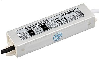 Блок питания Arlight 12V, 20W=1.7A, IP67 127x30x20  ARPV-12020-D