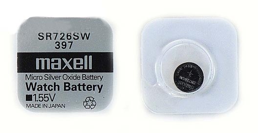 Элемент питания Maxell SR726SW (397) (кратно 10)