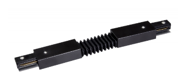 Коннектор Jazzway PTR CF-BL гибкий чёрный F-образный
