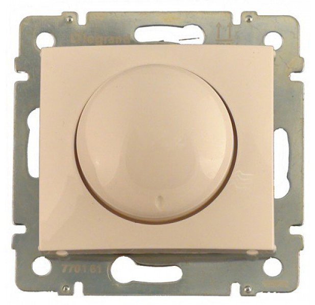 Legrand Valena  Слоновая Кость Диммер  механизм нажимной 600Вт 230В 77417 4694629 индивидуальная упаковка DIY