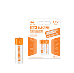 Аккумулятор TDM R6/AA-1000 mAh Ni-MH BP-2 (кратно 2)