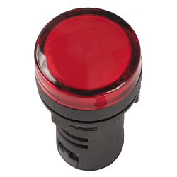 Лампа AD16DS(LED)матрица d=16мм красный 24В AC/DC IEK