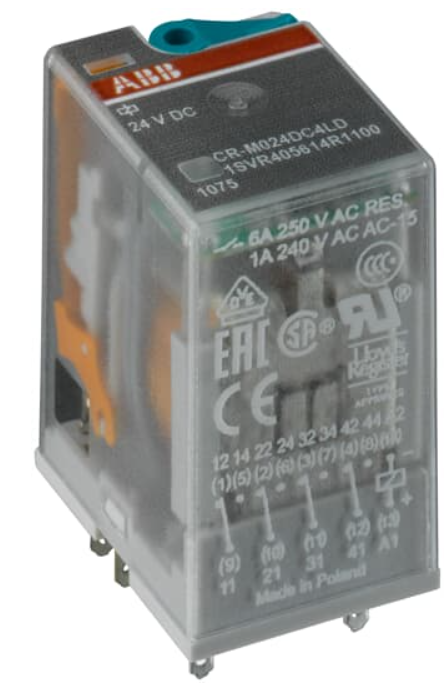 Реле CR-M110DC2 110B DC 2ПК (12A) ABB  /1SVR405611R8000/