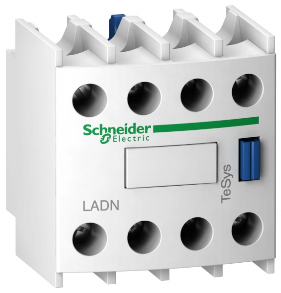 Дополнительный контактный блок  Schneider Electric  2НО+2НЗ фронтальный монтаж. каб. LADN226