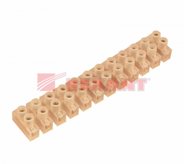 Колодка клеммная  КВ-4  3А  4мм2  REXANT 07-5004
