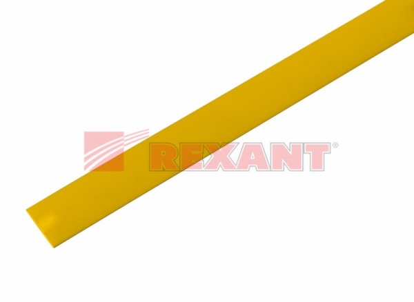 13.0 / 6.5 мм 1м термоусадка  желтая  REXANT 21-3002