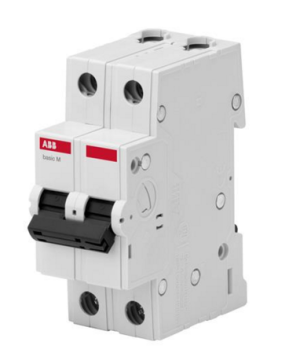 Выключатель автоматический  2П  40А  характеристика C  4,5кА  ABB BMS412C40