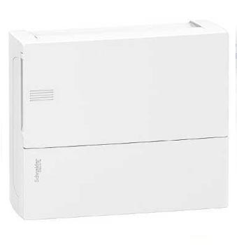 Бокс RESI9 MP (MINI PRAGMA)  Schneider Electric Plast_ENCL MIP12112  1ряд/12модулей навесной белая дверь /13379 /