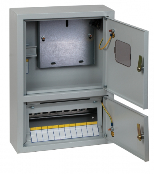 Щит ЩРУН 1/14 (Э) два отсека (БУР) (450х310х120) IP31 EKF PROxima