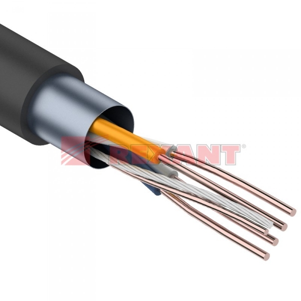FTP 2PR 24AWG CAT5e 305м кабель медный OUTDOOR 01-0124 REXANT