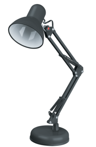 Светильник настольный Navigator 61 644 NDF-D023-60W-BL-E27 на основании, черный