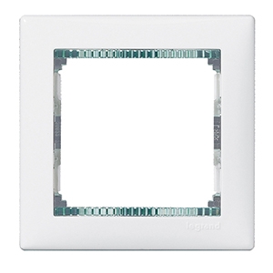 Legrand 774461 Рамка 1п Бел/Крист Valena