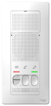 Устройство переговорное (домофон) BLANCA Белый  настенный монтаж, 25В, BLNDA000011 Schneider Electric