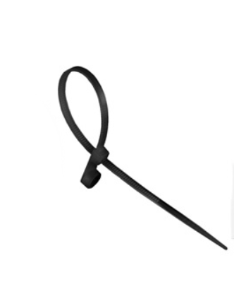 Хомут (стяжка) с монтажным отверстием  3.6 х 150  черный (100шт) TDM SQ0515-0504