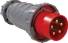 Вилка IEK 035 3Р+РЕ+N 63А 6ч/200/346-240/415В IP67 переносная MAGNUM