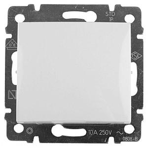 Legrand Valena  Белый Переключатель механизм промежуточный 1-клавишный 10А 774407 индивидуальная упаковка DIY