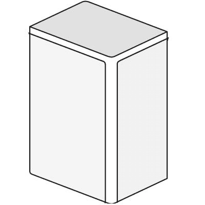 DKC  LM  Белый  Заглушка  15x17 00577