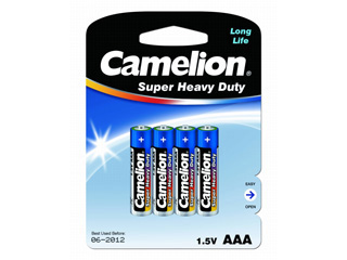Элемент питания CAMELION R03 Extra HD BP4 (кратно 4)