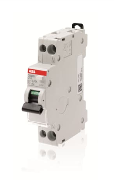 Дифференциальный автомат  2П  25А   30мА  ABB  DSN201 C25 AC30 /2CSR255050R1254/