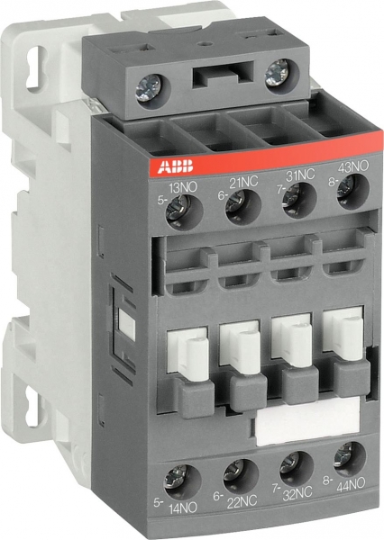 Реле контакторное  3НО+1НЗ  катушка управления 24-60В АС/DC  ABB  NFZ31E-21