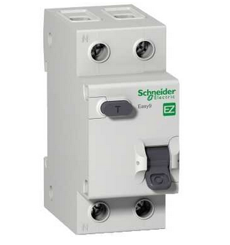 Дифференциальный автомат  2П  10А   30мА  Schneider Electric  EASY9  характеристика С  тип АС  1П+N EZ9D34610