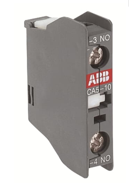 Блок дополнительных контактов  ABB  1НO фронтальный  для контакторов  A9...A110  CA5-10