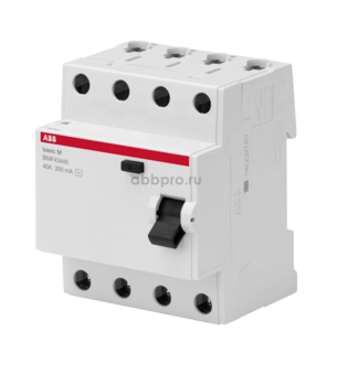 Устройство защитного отключения  4П  25А   30мА  ABB   BMF41425