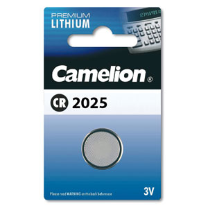 Элемент питания CAMELION CR2025 Litium BP1 (кратно 1)