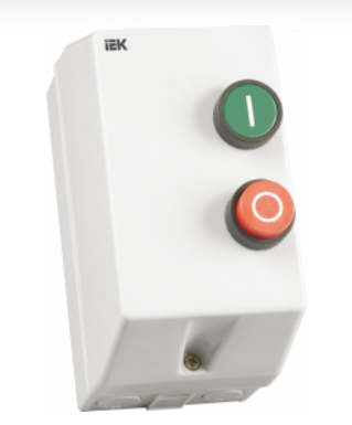 Контактор КМИ11860 18А в оболочке Ue=220В/АС3  IP54 IEK