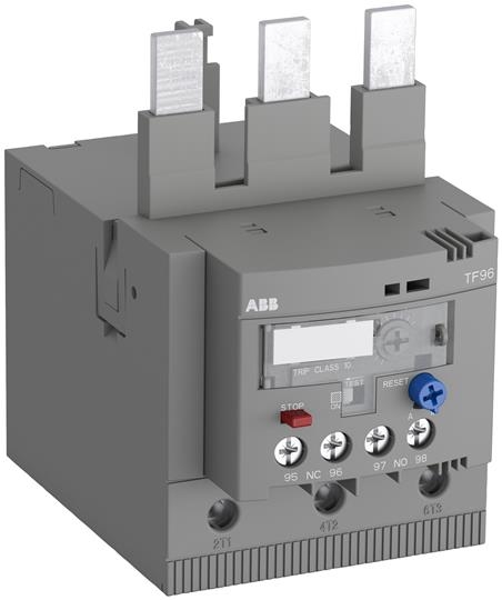 ABB Реле перегрузки тепловое TF96-78 диапазон уставки 65.0 - 78.0А для контакторов AF80, AF96, класс перегрузки 10 /1SAZ911201R1004/