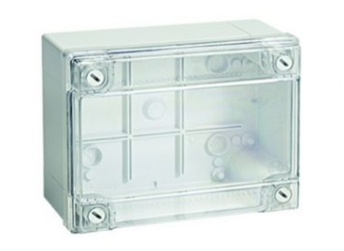 Коробка ответвительная с гладкими стенками, прозрачная,DKC   IP56, 300х220х120мм