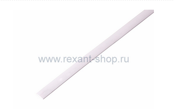 Трубка ТУТнг   8/4 белая 1м  REXANT 20-8001