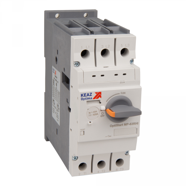 Автомат пуска двигателя  40A  OptiStart MP-63RHI-40