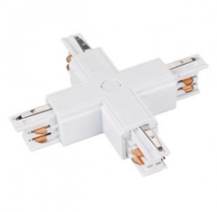 Коннектор крестовой Arlight  LGD-4TR-CON-X-WH (C) белый