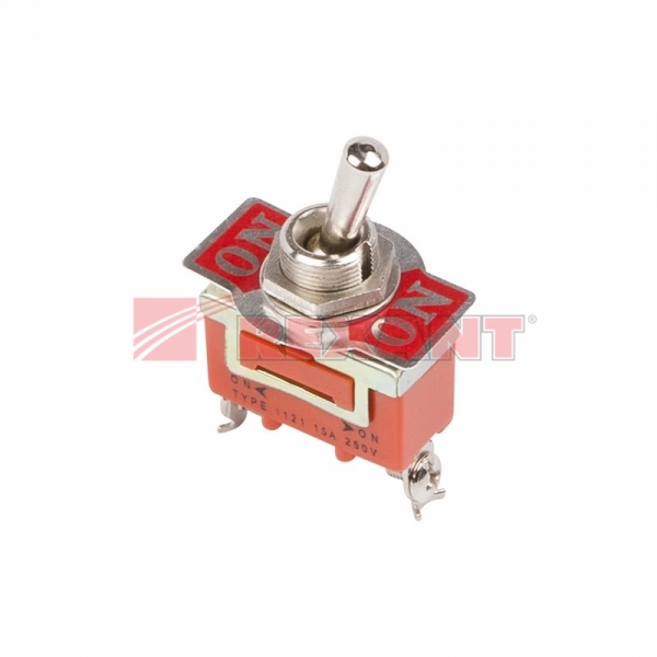 Тумблер 250V 15А (3c) ON-ON однополюсный  (KN-102)  REXANT 36-4111