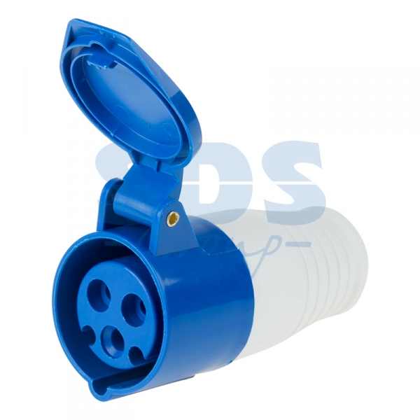 Роз.  213  16А 2Р+PЕ 220В IP44 перенос. REXANT