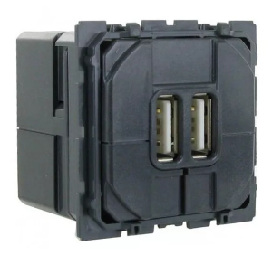 Legrand  Celiane Розетка механизм USB 2-местная 67462