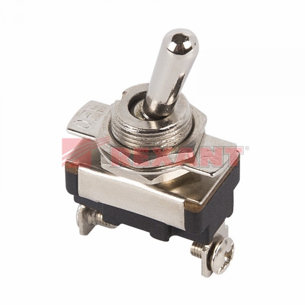 Тумблер 220V 10А (2c) ON-OFF однополюсный  Mini  (ASW-23)  REXANT 36-4310