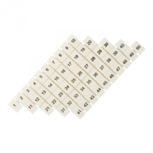 Маркеры для JXB-ST 2,5 с нумерацией 1-50 (10 шт.) EKF