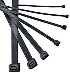 Хомут (стяжка) нейлон  7.6 х 300  черный  (100шт)  TDM SQ0515-0223