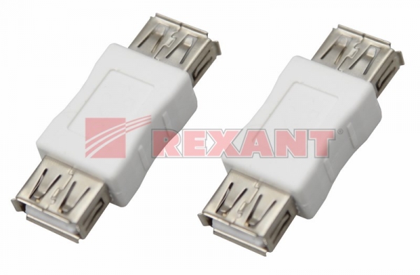 Переходник гнездо USB-А (Female) - гнездо USB-А (Female) REXANT 18-1172