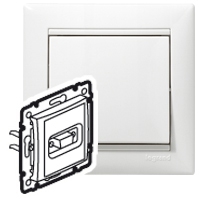 Legrand Valena  Белый Розетка механизм HD15 /770083